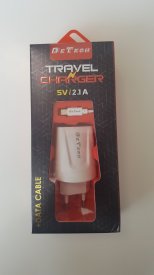Зарядно Micro Usb DeTech DE-01M